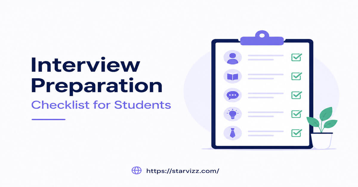 Interview Preparation Checklist for Students